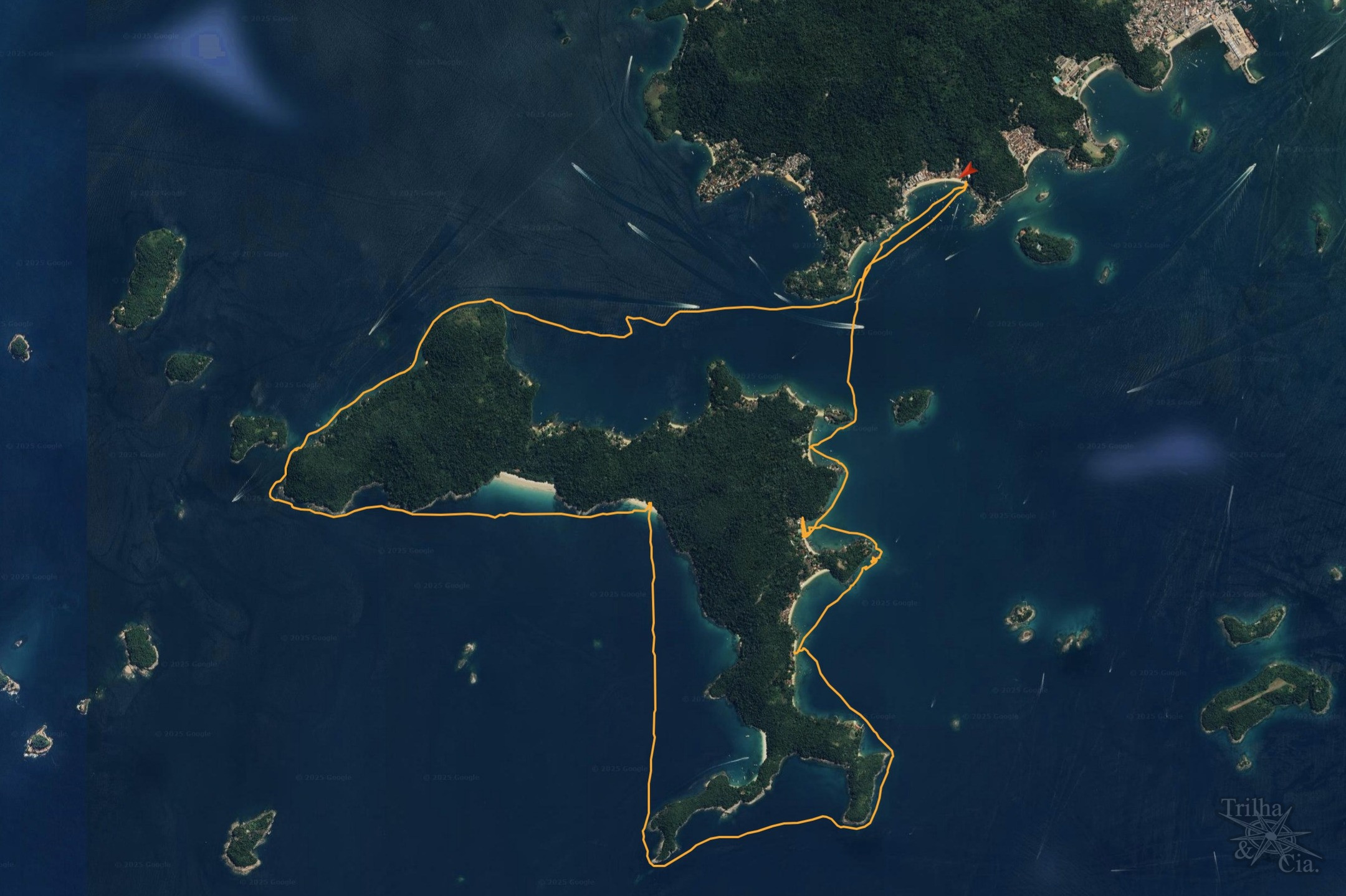 Volta na Ilha da Jipóia (Canoagem)