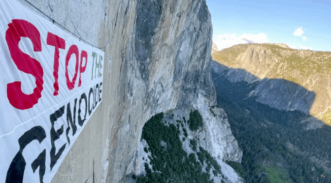 Yosemite proíbe grandes bandeiras no El Capitan e outros
