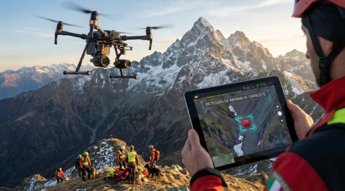 Tecnologia de IA soluciona desaparecimento de alpinista e renova esperanças para resgates em montanhas