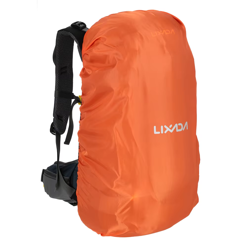 Mochila Lixada 50 litros para Montanhismo, Escalada, , Camping, Trekking com capa de chuva - Imagem 15